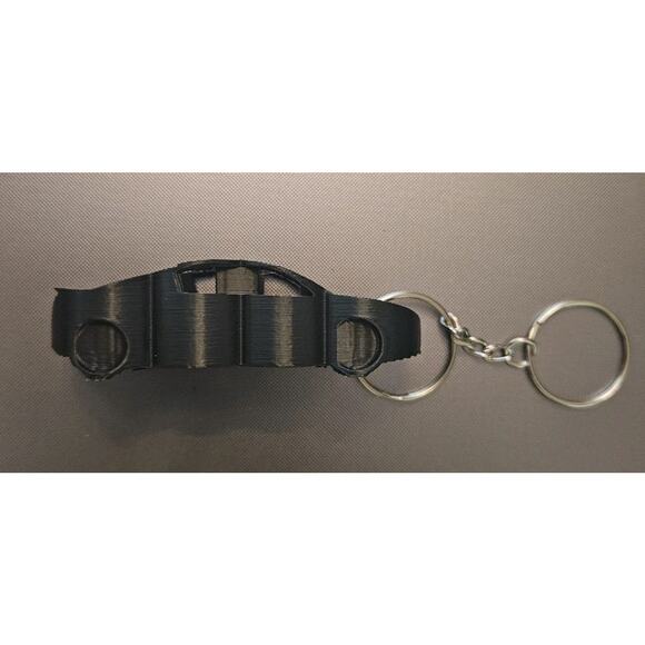Audi Inspired Optical Illusion Key Chain - Picture 1 of 4